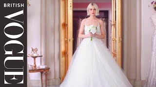 Cara Delevingne A Bride Less Ordinary  British Vogue [upl. by Sila]