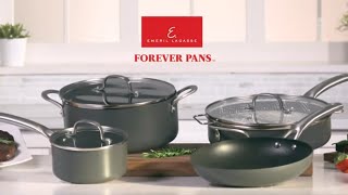 Using the sauce pot 🥣 from the Forever Pans cookware set by Emeril Lagasse [upl. by Hanahs]