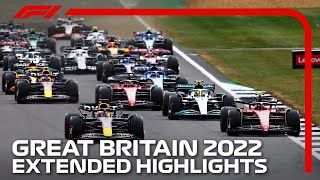 Extended Race Highlights  2022 British Grand Prix [upl. by Einohtna]