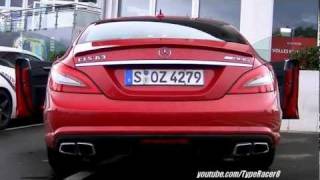 2012 MercedesBenz CLS63 AMG StartUp Rev amp Accelerations 1080p HD [upl. by Gemina]