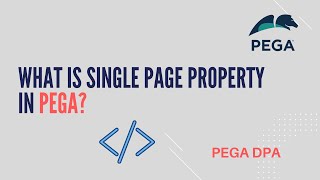 Single Page Property in Pega  What is Page Property in Pega and How to Configure it Data Model [upl. by Tallia129]