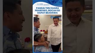 Bocah SD Asal Parapare Pandai Tiru Ucapan Prabowo saat Debat Diundang ke Jakarta dan Dapat Beasiswa [upl. by Del]