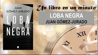 Un libro en un minuto LOBA NEGRA Juan Gómez Jurado [upl. by Ayotaj]