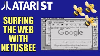 Getting an Atari ST on the information super highway with NetUSbee [upl. by Ennire]