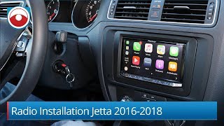 Radio Installation Volkswagen Jetta 20162018 [upl. by Dario]