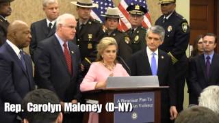 Maloney on Bipartisan Gun Trafficking Bill [upl. by Airreis]