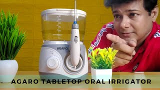 AGARO TABLETOP ORAL IRRIGATOR  Oral Irrigator  Tabletop Water Flosser by Soumens Tech [upl. by Barina110]