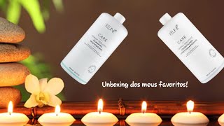 Unboxing da Keune Care amp brindes keunebrasil KeuneHaircosmetics [upl. by Dasya656]