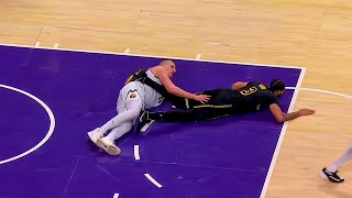 Anthony Davis vs Nikola Jokic  08022024  NBA [upl. by Landau]