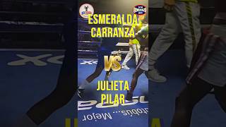 36 ESMERALDA CARRANZA VS JULIETA PILAR boxpasionygloria boxing peleadebox boxfemenil gymbox [upl. by Fredette157]