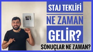 ULUSAL STAJ PROGRAMI SONUÃ‡LARI NE ZAMAN AÃ‡IKLANACAK STAJ TEKLÄ°FLERÄ° NE ZAMAN GELÄ°R USP MAAÅ [upl. by Alleynad]