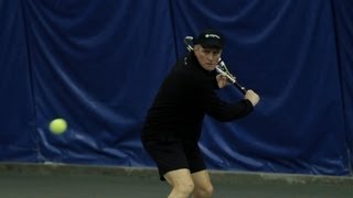 How to Improve Your Tennis Backhand  Tennis Lessons [upl. by Enilatan817]