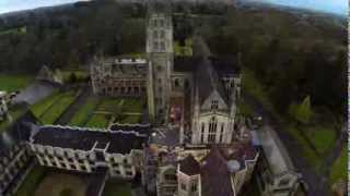 Downside200  Aerial film of Downside Abbey [upl. by Waterer]