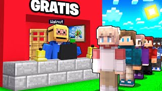 GRATIS Hotel Openen In Contentveen Minecraft Survival [upl. by Skiest]