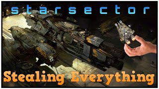 Stealing Everything In Starsector Pirate Loot Only lets Play 2 [upl. by Laney]