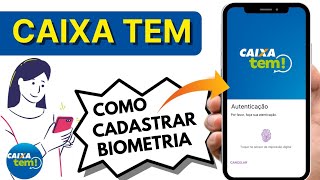 Como Ativar a Biometria no App Caixa Tem 2024 [upl. by Atinauj]