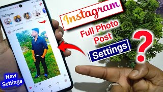 How to upload full picture on instagram  Instagram me full pic kaise upload kare [upl. by Aryan]