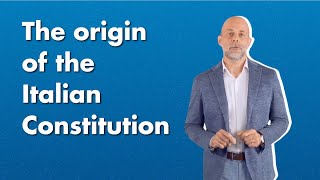 The origin of the Italian Constitution [upl. by Ardnalak]