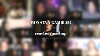 MONSTA X GAMBLER mv reaction mashup [upl. by Burd]