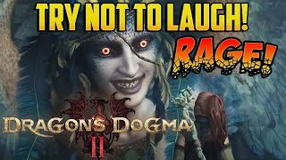 MOST ANNOYING GAME EVER Dragons Dogma 2 Rage Montage [upl. by Eltsyrc2]