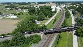 North Oak Harbor Aerial with Railroad June 2024  PTXVI [upl. by Stefan]