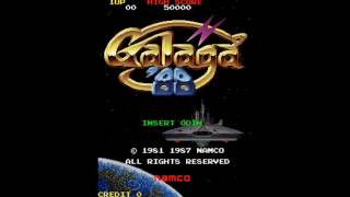 Galaga 88 Arcade  BGM 07 Galactic Dancing  March [upl. by Htebaile]