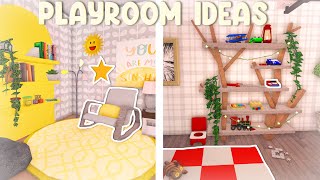 Bloxburg Kids Playroom Ideas [upl. by Helge832]