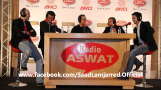 كلام سعد المجرد و نزهة الركراكي عن هدى سعد  Saad Lamjarred amp Nezha Regueragui Radio Aswat [upl. by Ronnica]