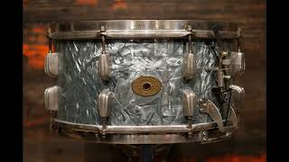 SOLD  Slingerland 7x14quot Hollywood Ace Swing Model Radio King Snare Drum  1940s Black Diamond [upl. by Nealey]