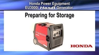 EU3000i Handi Generator Storage [upl. by Eynahpets]