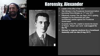 Alexander Kerensky and the October 1917 Revolution [upl. by Dlorad]