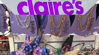 CLAIRE S JEWELLERY amp ACCESSORIES SALE PART 2 CLAIRE’S JEWELLERY COLLECTION [upl. by Annayi227]