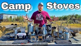 21 Camping Stoves Put to the Test [upl. by Ayhtin]