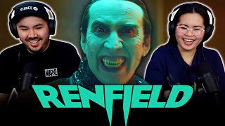 RENFIELD OFFICIAL TRAILER REACTION Nicolas Cage  Nicholas Hoult  Dracula [upl. by Ariam]