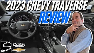 2023 Chevy Traverse Review [upl. by Eeldarb]