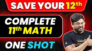 JEE 2025 Complete Class 11th Maths 𝐎𝐍𝐄 𝐒𝐇𝐎𝐓 Required for Class 12th  Harsh Sir [upl. by Cheslie]