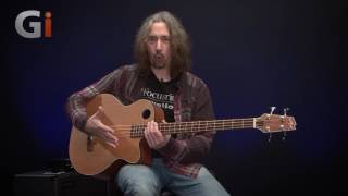 Boulder Creek EBR3N4 Acoustic Bass Guitar Review [upl. by Johnath]