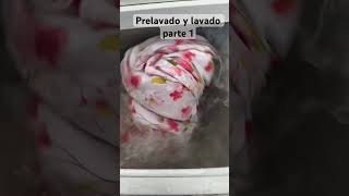 Prelavado y lavado parte1 parte1 asmr tips asmrvideo cleaning parati shorts satisfying [upl. by Etteloc]