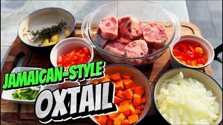 Jamaican OXTAIL recipe made EASY  🇯🇲 🇯🇲🇯🇲 [upl. by Yhtimit362]