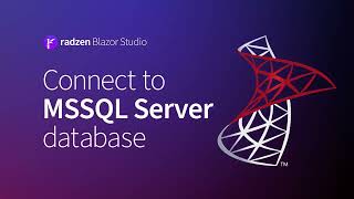 Connect a Blazor app to a MS SQL Server database  CRUD [upl. by Harrison]