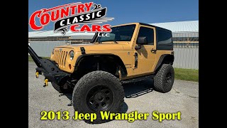 2013 Jeep Wrangler Sport [upl. by Showker]