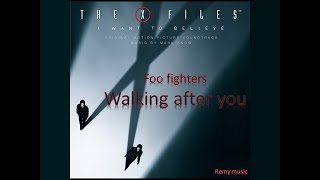 Walking after you  Foo fighters Music track X Files soundtrack movie film X FILES 03 [upl. by Lledal]