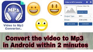 Convert Video to Mp3 Within Two minutes By E Top Zone [upl. by Enwad762]