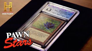 quotHOLY GRAILquot of Magic Cards ULTRA RARE Black Lotus  Pawn Stars Do America Season 1 [upl. by Gerome]