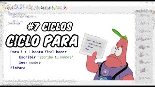 Curso de Pseudocódigo desde Cero  7 Ciclos  Ciclo quotParaForquot [upl. by Attenaj656]