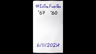 NUMEROS EXTRA FUERTES 6 NOVIEMBRE 2024 [upl. by Eibloc92]