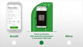 Prelievo Cardless  App Intesa Sanpaolo Mobile [upl. by Eznyl571]