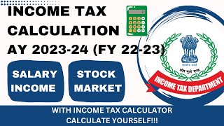 How to calculate income tax 202223 AY 202324 Which tax regime is better for salaried employees [upl. by Eivad]