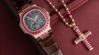 Patek Philippe 5724R with FactorySet Rubies  Unworn [upl. by Orman]