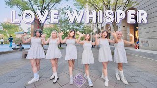 KPOP IN PUBLIC  GFRIEND 여자친구quotLOVE WHISPERquot Dance Cover From Taiwan  By Yan [upl. by Enitsyrk]